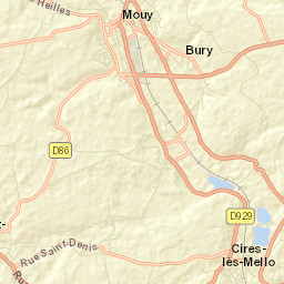 Balagny-sur-Thérain Street Map