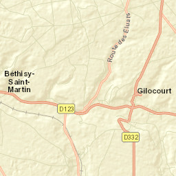 Béthisy-Saint-Martin Street Map