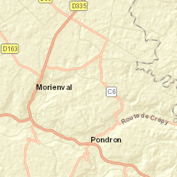 Morienval Street Map