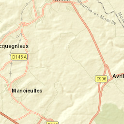 Mancieulles Street Map