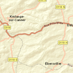 Kédange-sur-Canner Street Map