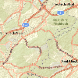 Sankt Ingbert Street Map