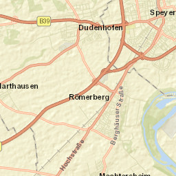 Dudenhofen Street Map