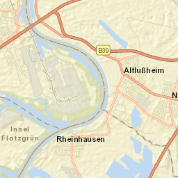 Altlußheim Street Map