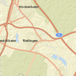Hockenheim Street Map