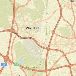 Wiesloch Street Map