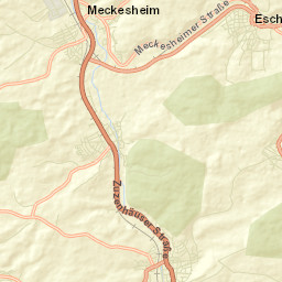 Eschelbronn Street Map