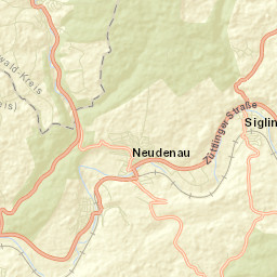 Neudenau Street Map