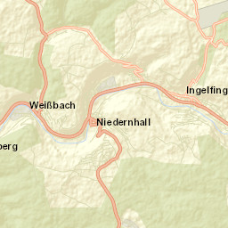 Ingelfingen Street Map