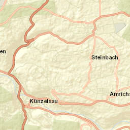 Künzelsau Street Map