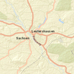 Leutershausen Street Map