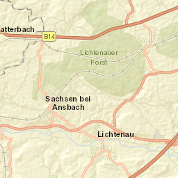 Sachsen Street Map