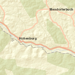 Hohenburg Street Map