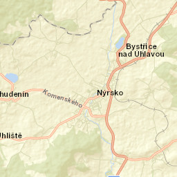 Nýrsko Street Map