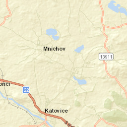 Katovice Street Map