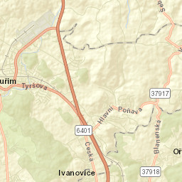 Lelekovice Street Map