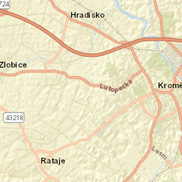 Rataje Street Map