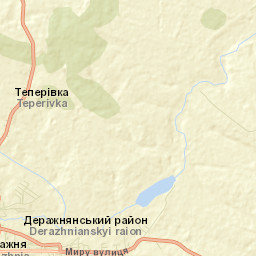 Derazhnya Street Map