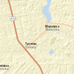Markivka Street Map