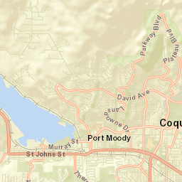 Port Moody Street Map