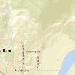 Coquitlam Street Map