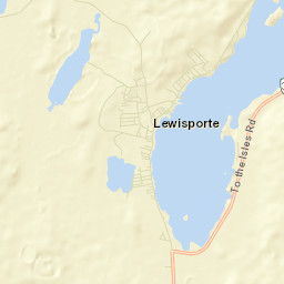 Lewisporte Street Map