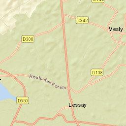 Lessay Street Map