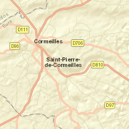 Cormeilles Street Map