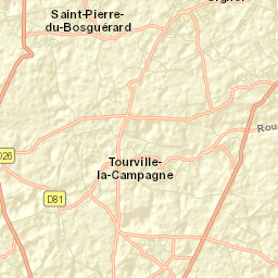 Saint-Pierre-des-Fleurs Street Map