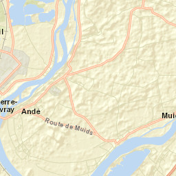 Andé Street Map