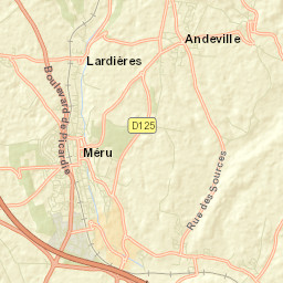 Esches Street Map