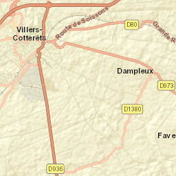 Villers-Cotterêts Street Map