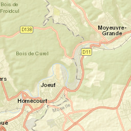 Moyeuvre-Grande Street Map