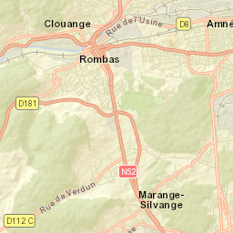 Pierrevillers Street Map