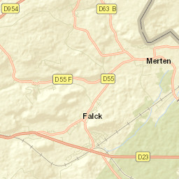 Hargarten-aux-Mines Street Map
