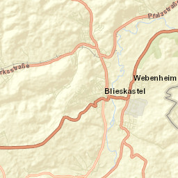 Blieskastel Street Map