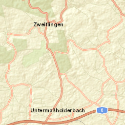 Zweiflingen Street Map