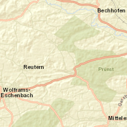 Wolframs-Eschenbach Street Map