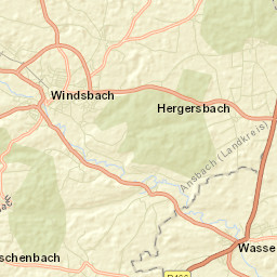 Windsbach Street Map