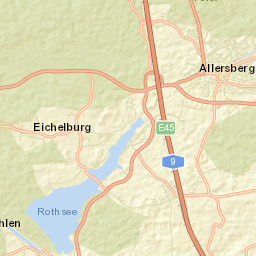 Allersberg Street Map