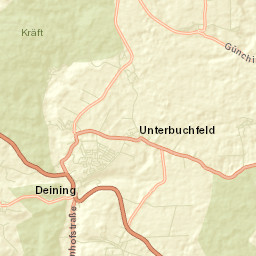 Deining Street Map