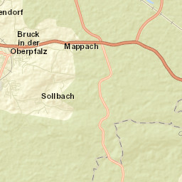 Bruck in der Oberpfalz Street Map