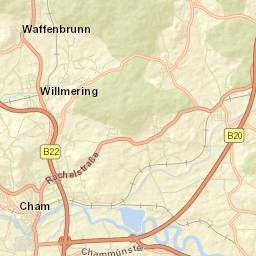 Waffenbrunn Street Map