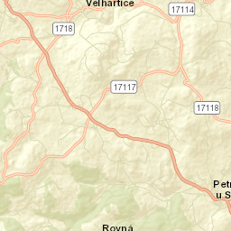 Okres Klatovy Street Map