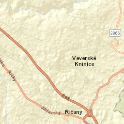 Říčany Street Map