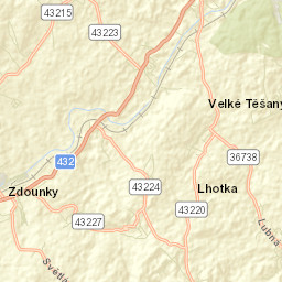 Zdounky Street Map