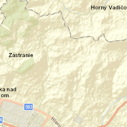 Krasňany Street Map