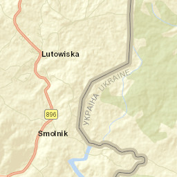 Lutowiska Street Map