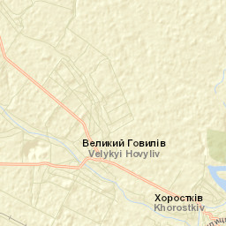 Khorostkiv Street Map