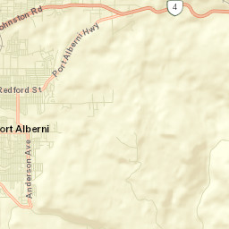 Port Alberni Street Map